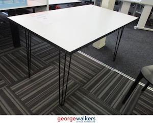 Second hand furniture: PR5496 - White  Meeting Table