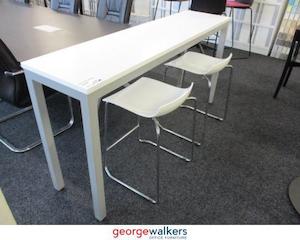 Second hand furniture: PR5497 - White  High Table