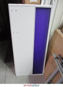 Second hand furniture: PR4883 - Purple Desk Mounted Partition