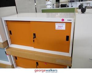 PR5434 - Orange Kiosk Cabinet