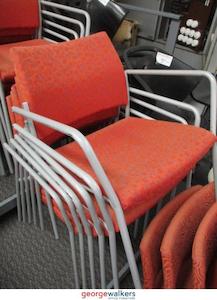 PR5442 - Orange Damba Reception Chair