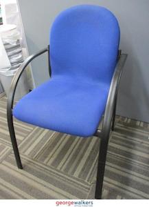 Second hand furniture: PR5340 - Blue Reception Chair