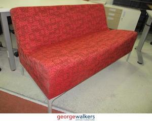 Second hand furniture: PR5232 - Red Reception Couch