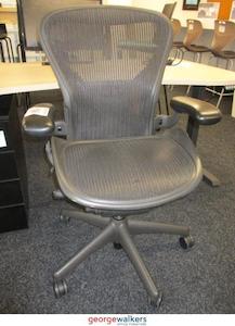 Second hand furniture: PR5382 - Grey Herman Miller Aeron Office Chair