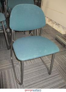 Second hand furniture: PR5584 - Green  Reception Chair