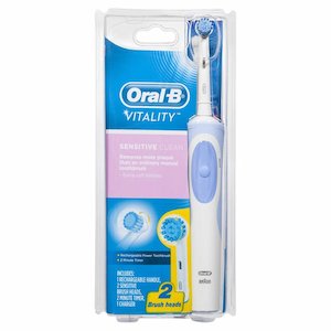 Oral-B Vitality Sensitive Clean Rechargeable Power Toothbrush D12ES-1