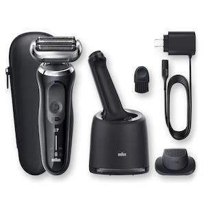 Shavers: Braun Series 7 Wet & dry shaver with cleaning station and EasyClick 70-N7200cc