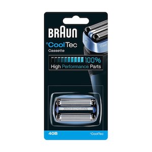 Braun: Braun Cooltec Replacement Foil – Cassette (Blue)- 40BCAS