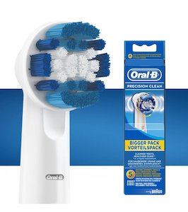 Oral-B Precision Clean Replacement Brush Heads – 5 Pack EB20-5