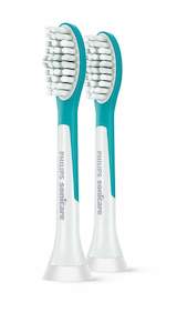 Toothbrush Heads: Philips Sonicare for Kids brush heads 2 pack standard (7+ yo) HX6042/63