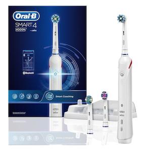 Braun Oral-B Smart 4 4000 Electric Rechargeable Toothbrush S4000