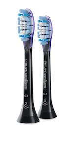 Philips Sonicare G3 Premium Gum Care standard brush heads, Black 2 pack HX9052/96