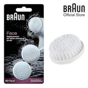 Braun Face Facial Cleansing Brush 2 pack SE89FACE