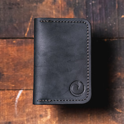 The Raw Edge Bifold Wallet - Onyx