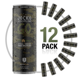 Frontpage: JOCKO DISCIPLINE GO DRINK - DAK SAVAGE - 12 Pack