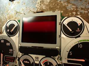 Repair Services - Automotive: DAF Instrument Cluster LCD repair