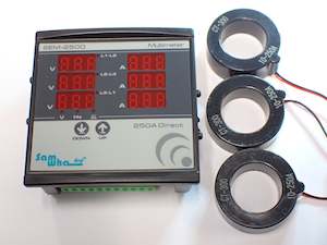 SEM-250D 3 Phase Digital Smart Meter With 3 external C.T