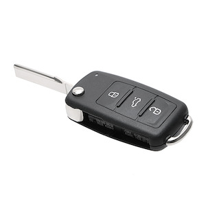 Key Fobs And Cases: Volkswagen VW 3 button remote flip key fob case