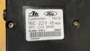 POMPA ABS LINCOLN TOWN CAR F6VC-2C219-AB    ABS module