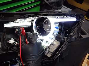 Repair Headlights Day Time Runners: CX9 Headlight DRL Repair