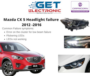 CX5 Headlight repair - 2012-2016