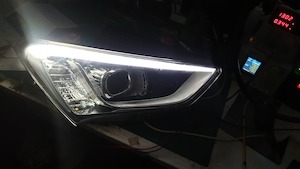 HYUNDAI SANTA FE 2015  Head Light /  Park Light Failure