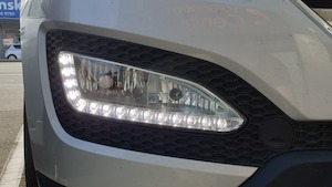 Repair Headlights Day Time Runners: HYUNDAI  SANTA FE  2015  Daytime running Light