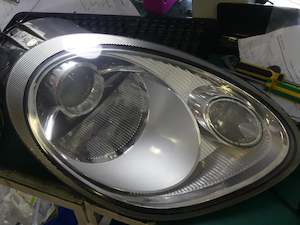 Repair Headlights Day Time Runners: Porsche headlight repair