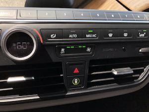 Repair Radios Climate Control Clock: BMW I3 2014 Climate control  Illumination failure