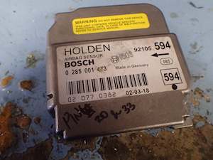 Holden Monaro SRS unit repair - Bosch 0 280 001 473 - acceleration sensor faults