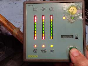 Industrial Equipment Repairs: Caterpillar Olympian genset control panel repair GEP11SP-2