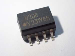 Voltage Regulators 1: ILD206T D206 Optocoupler Phototransistor Out put Dual Channel - SOP8