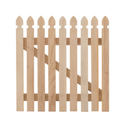 Gothic Top Gates Premade Wooden