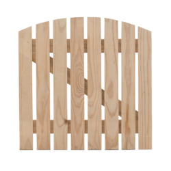 Round Top Gates Premade Wooden