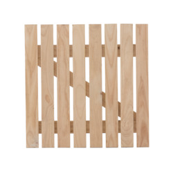 Square Top Gates Premade Wooden