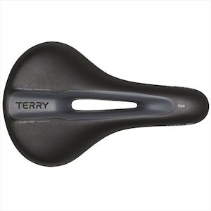 Bicycle and accessory: Terry Saddle Fisio Men's Black Touring Series