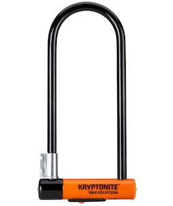 Bicycle and accessory: Kryptonite Evolution Series 4 U-Lock