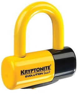 Bicycle and accessory: Kryptonite Evolution Series 4 Disc Lock