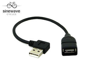 Bicycle and accessory: Sinewave Right Angle USB Extension