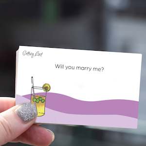 Game: The Proposal Card