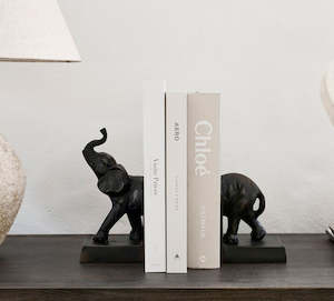 French Country: French Country Elephant Bookends