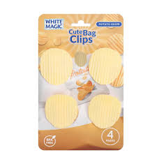 WHITE MAGIC Bag Clips Potato Chips