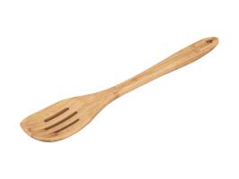 Gift: EVERGREEN Bamboo Slotted Peaked Spoon