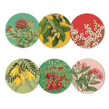 NZ Native Botanicals Coasters