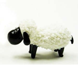 Sheep - Glass/Black