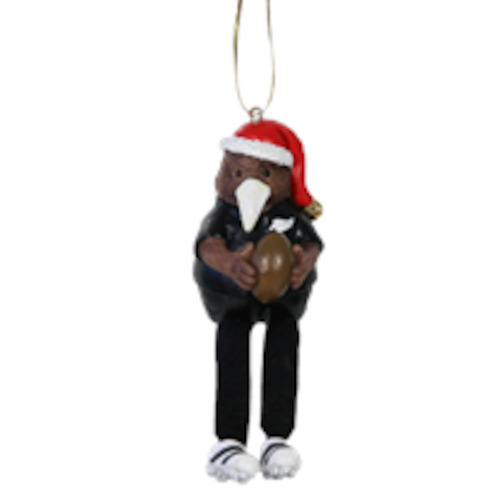 Tree Hanger Xmas Rugby Player