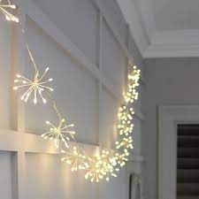 Starburst Garland - Silver 5m