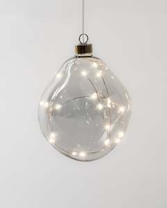 Gift: STELLAR Hanging Smokey Grey Orb