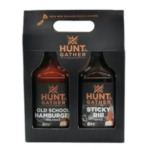 Gift: Hunt & Gather Duo Sauce - Sticky Rib & Hamburger