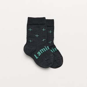 Gift: Lamington Merino Crew Socks-Cactus